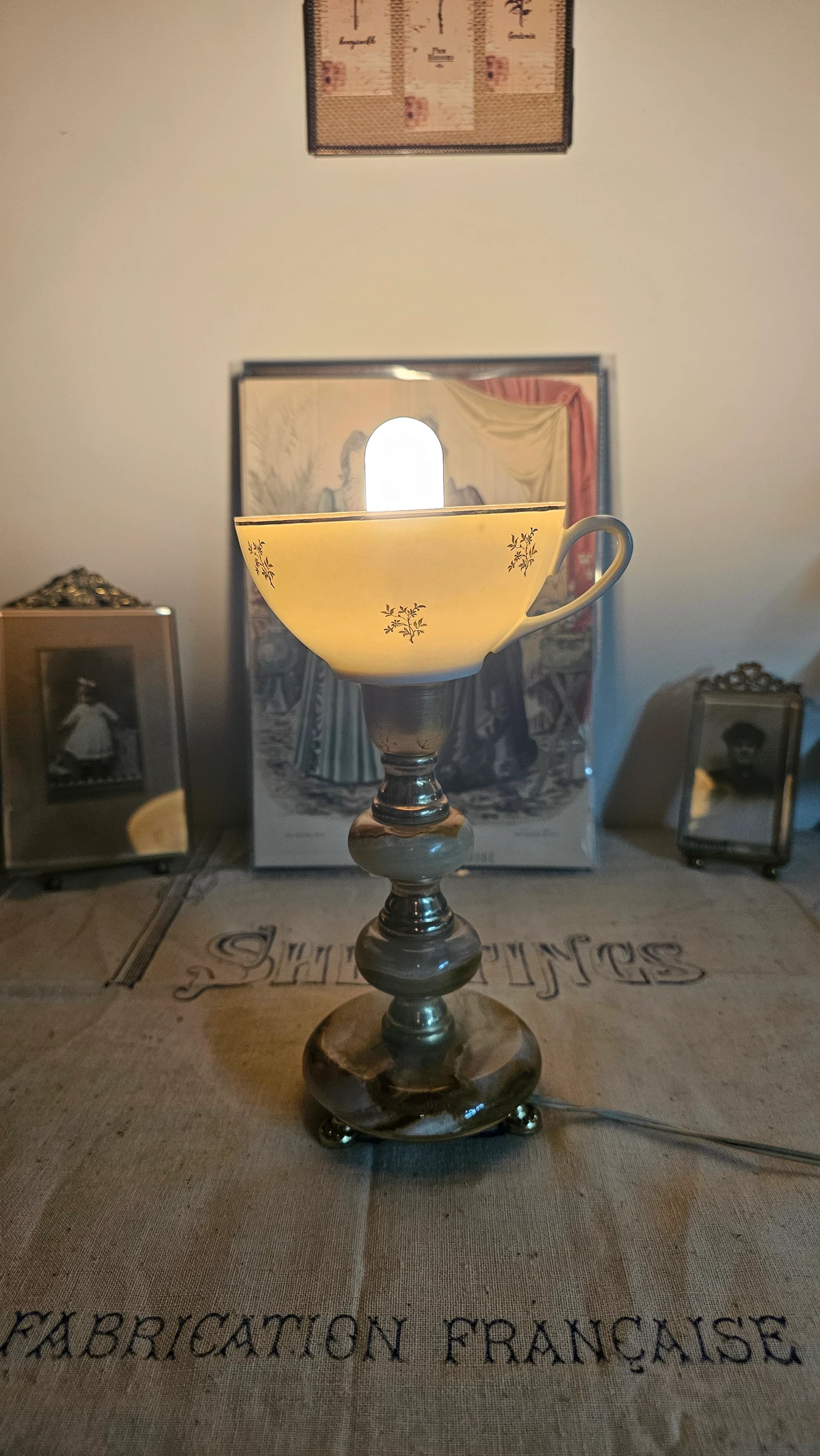 Vintage and unique lamp – photo 3